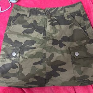 camo skirt